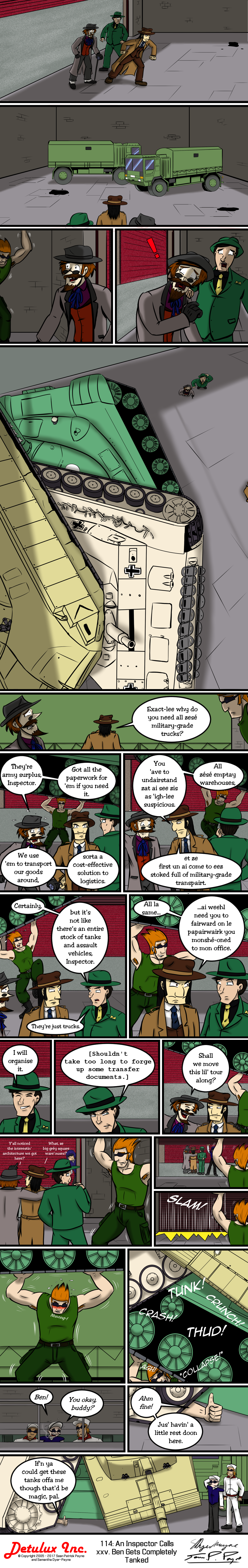 114: An Inspector Calls - xxv. Ben Gets Completely Tanked