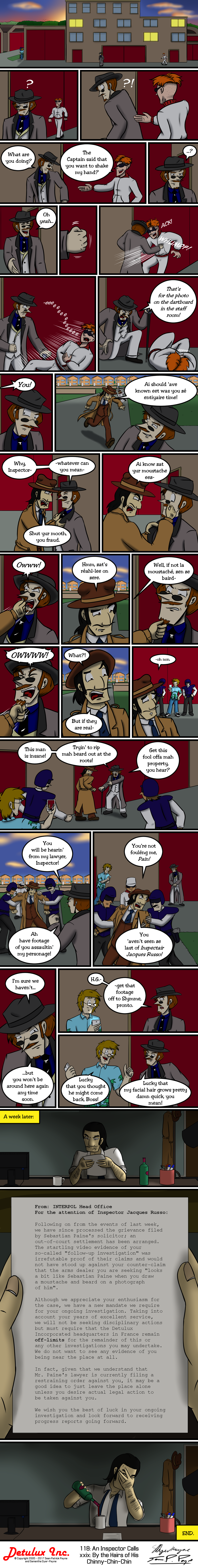 118: An Inspector Calls - xxix. By the Hairs of His Chinny-Chin-Chin