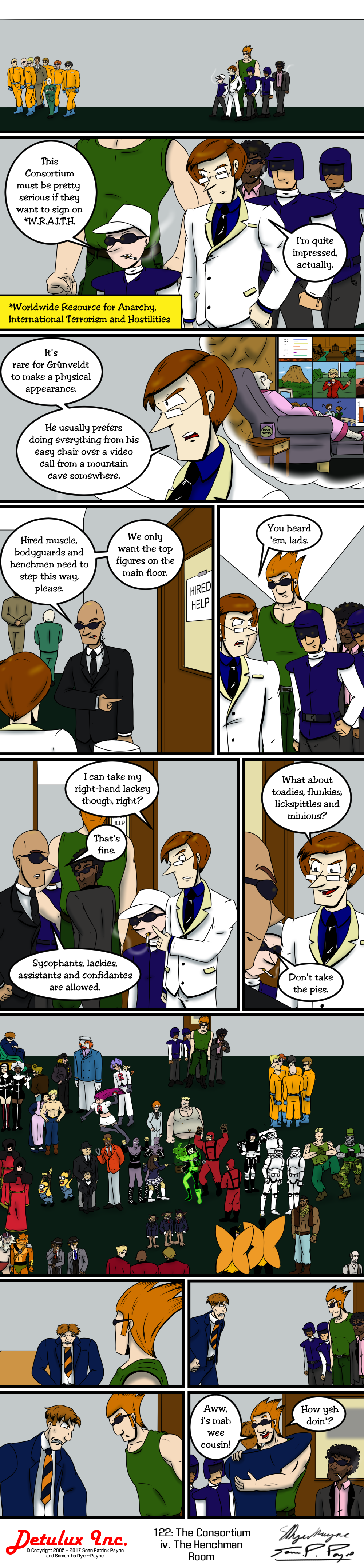 122: The Consortium - iv. The Henchman Room