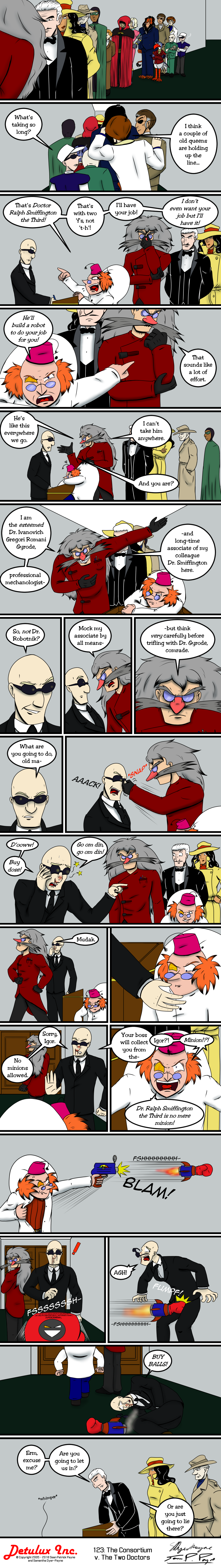 123: The Consortium - v. The Two Doctors