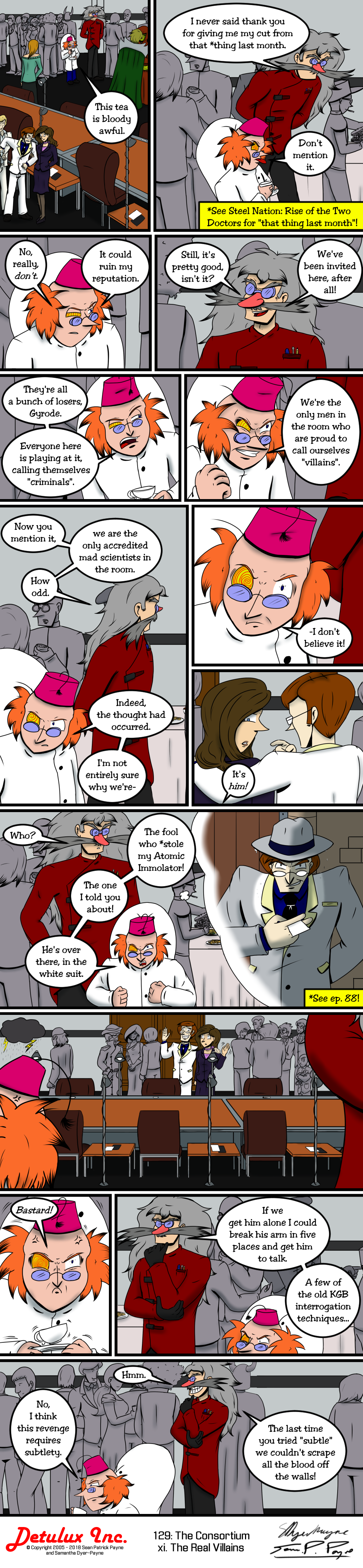 129: The Consortium - xi. The Real Villains