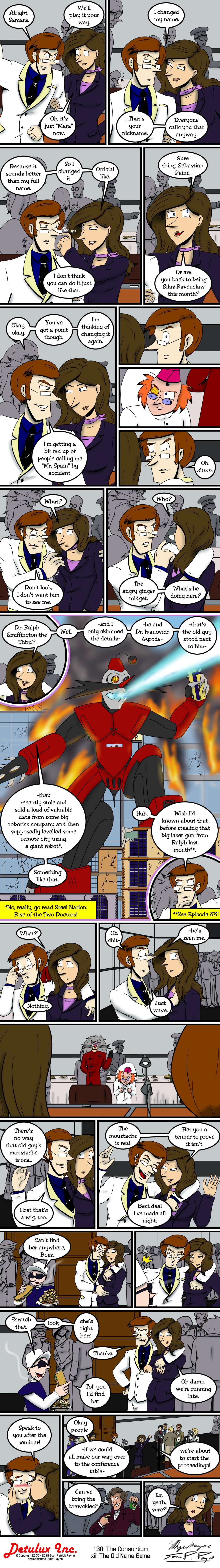 130: The Consortium - xii. The Old Name Game