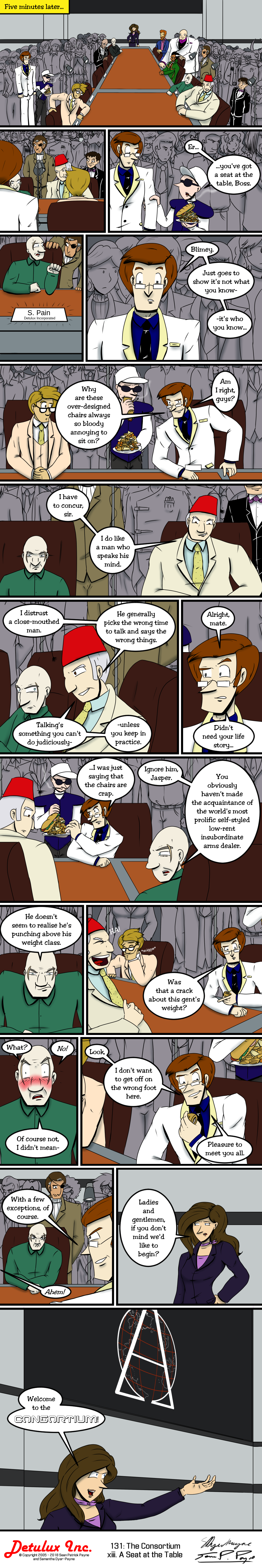 131: The Consortium - xiii. A Seat at the Table