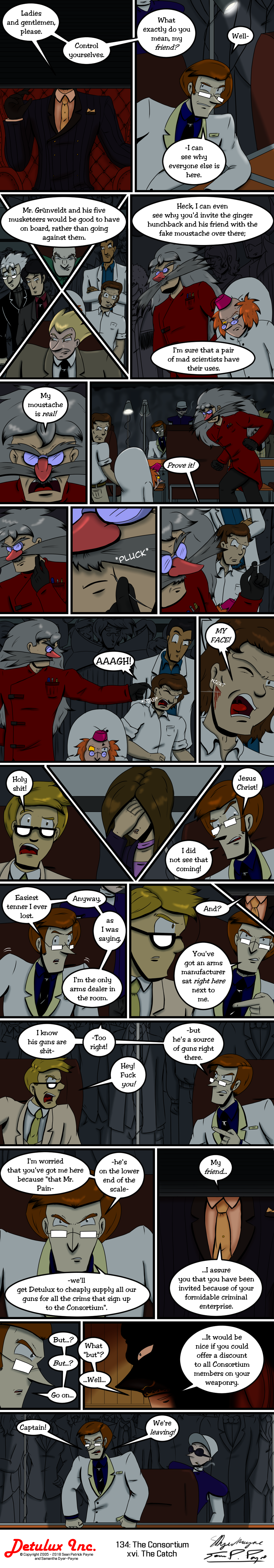 134. The Consortium - xvi. The Catch