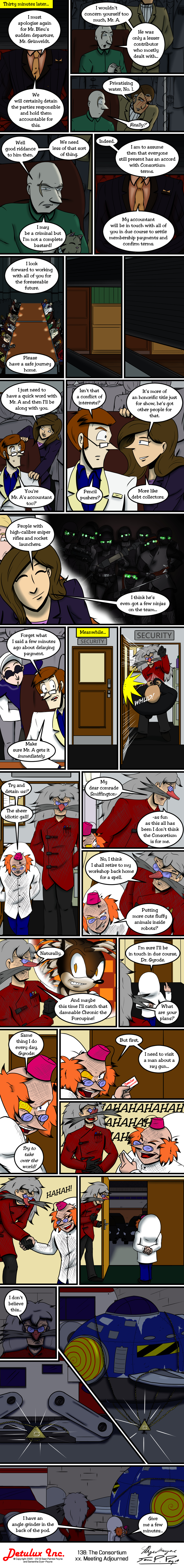 138. The Consortium - xx. Meeting Adjourned