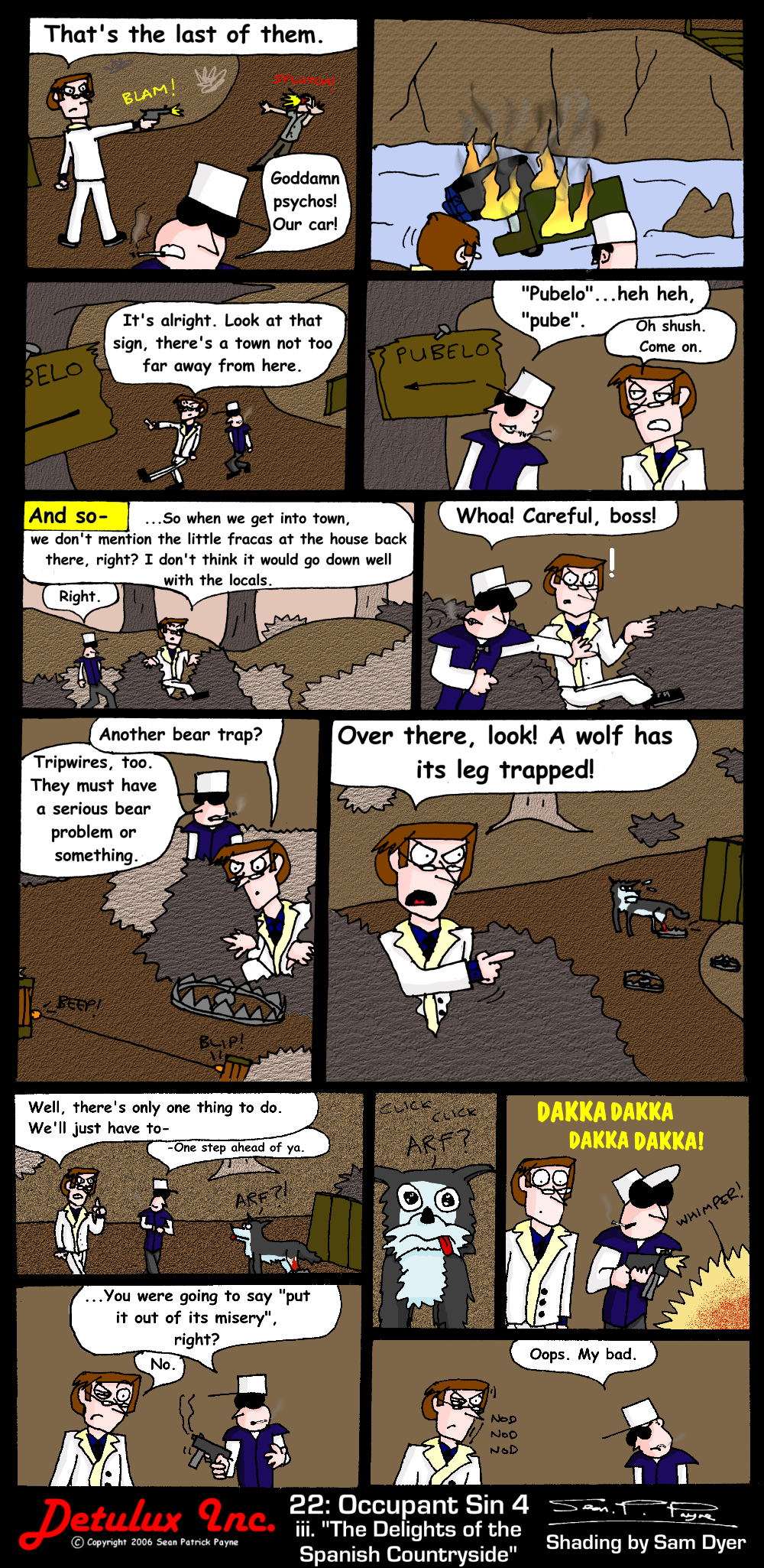 22. Occupant Sin 4 - iii. The Delights of the Spanish Countryside