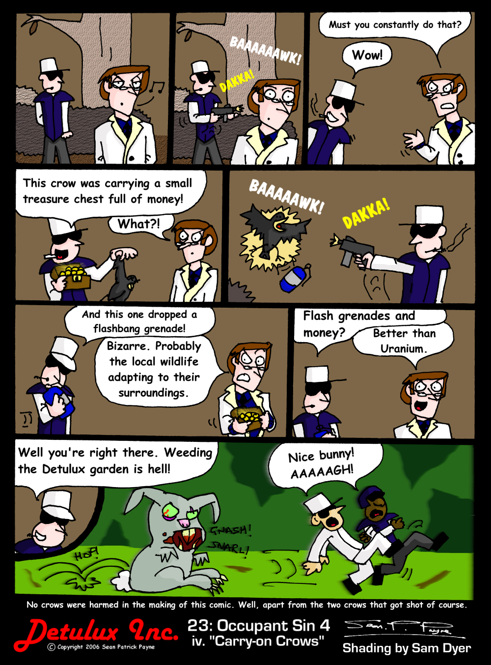 23: Occupant Sin 4 - iv. Carry-on Crows