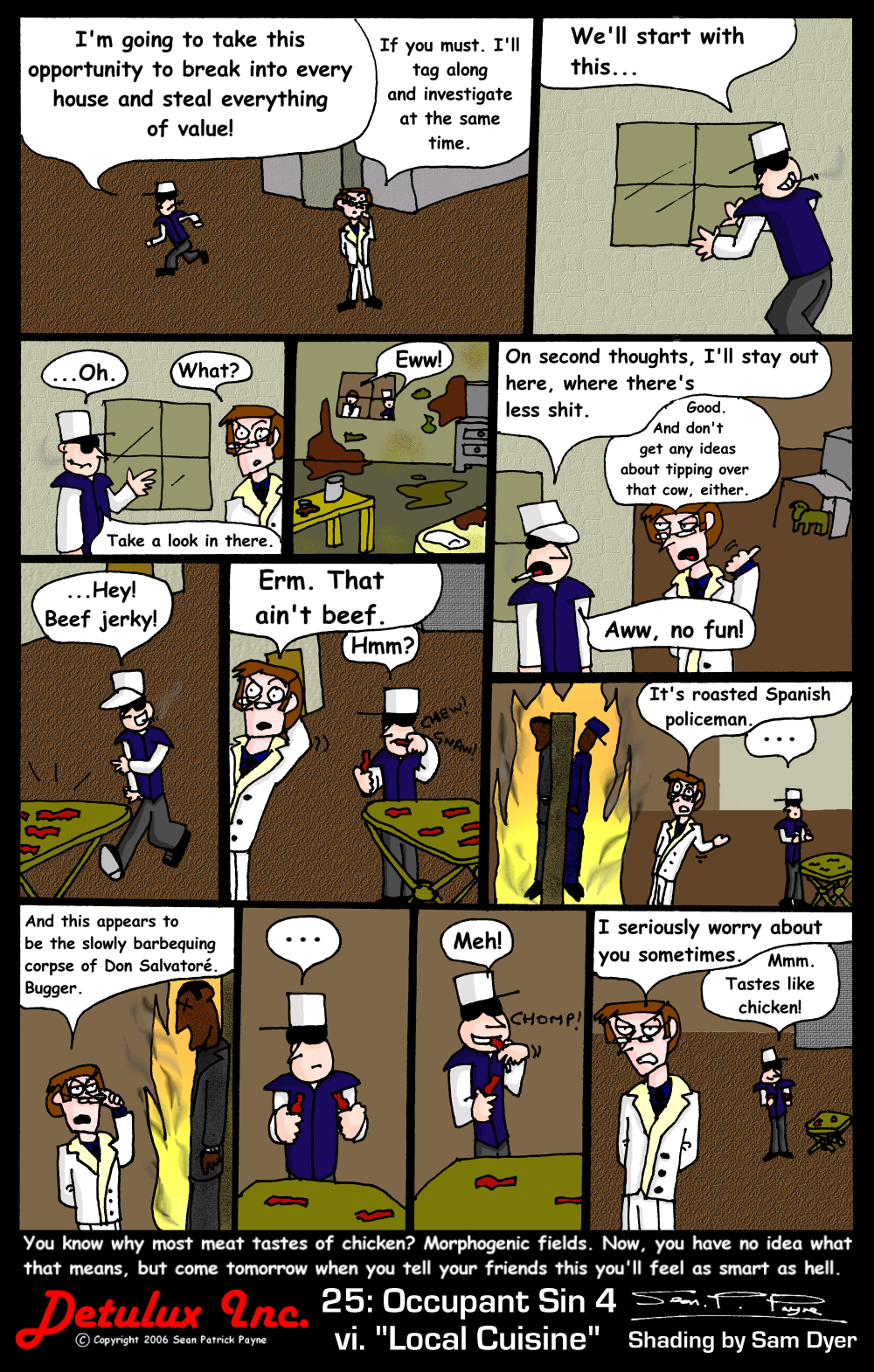 25: Occupant Sin 4 - vi. Local Cuisine