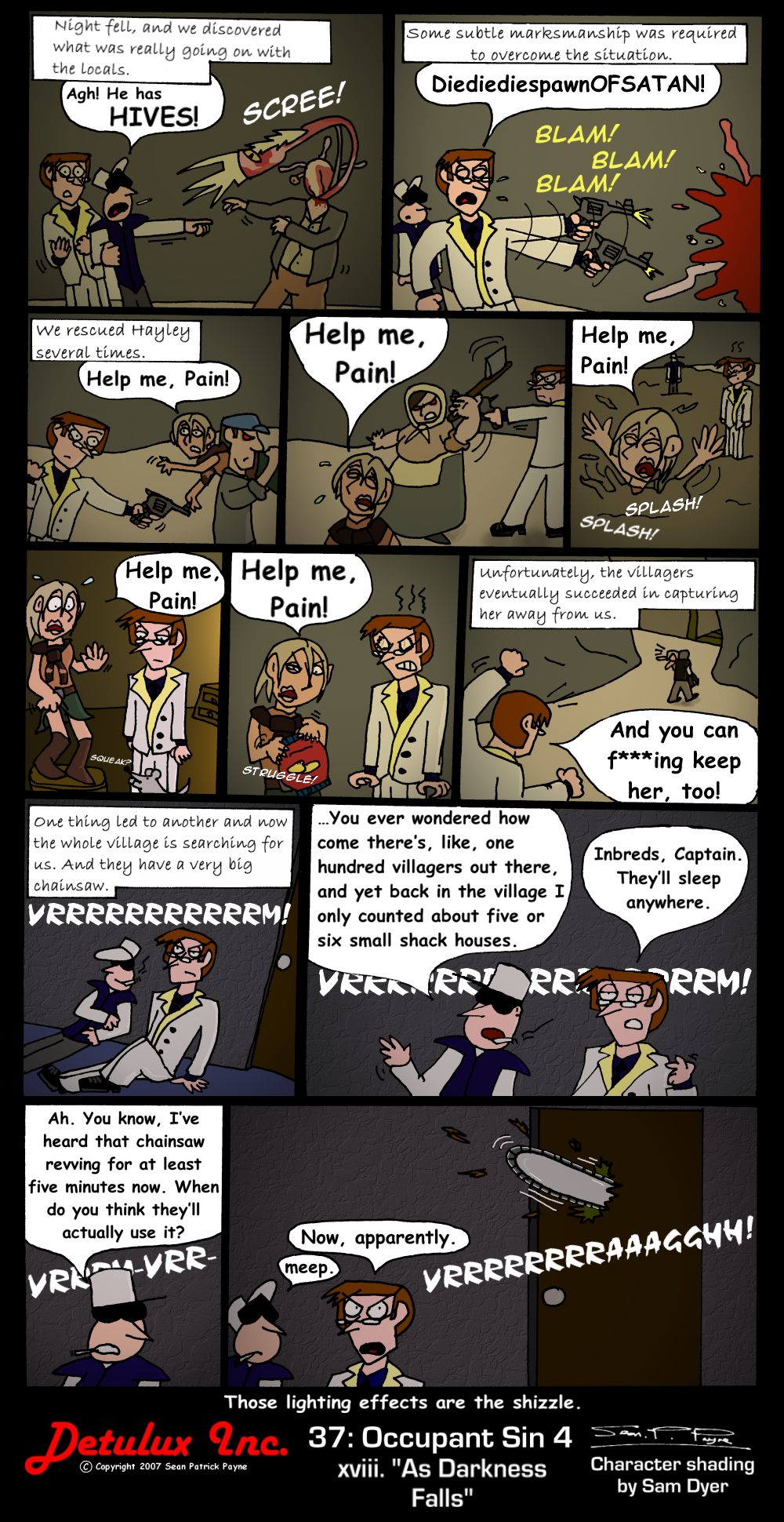 37: Occupant Sin 4 - xviii. As Darkness Falls