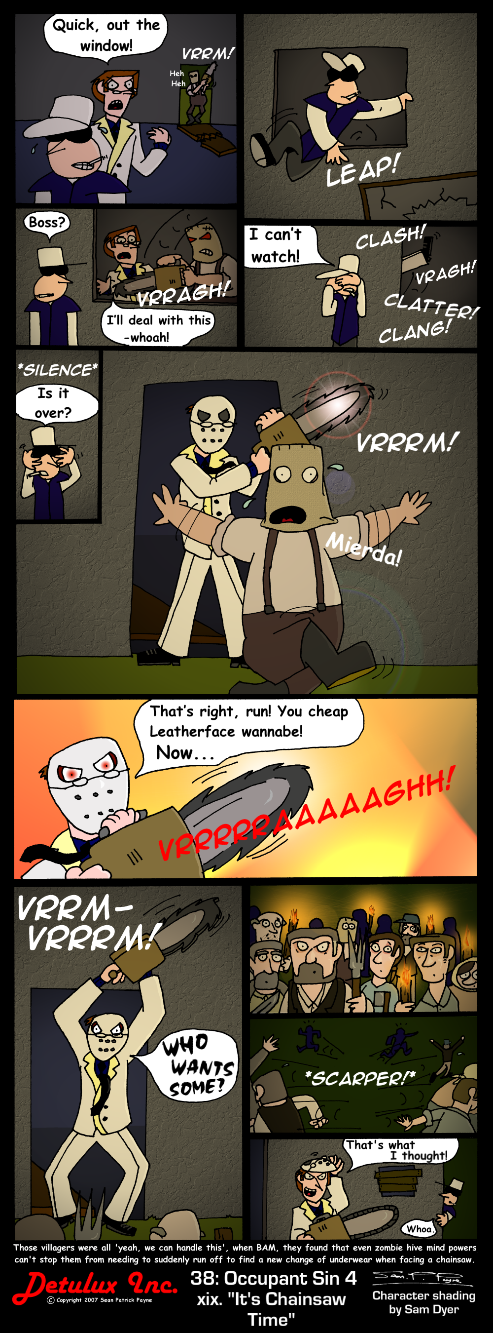 38: Occupant Sin 4 - xix. It's Chainsaw Time