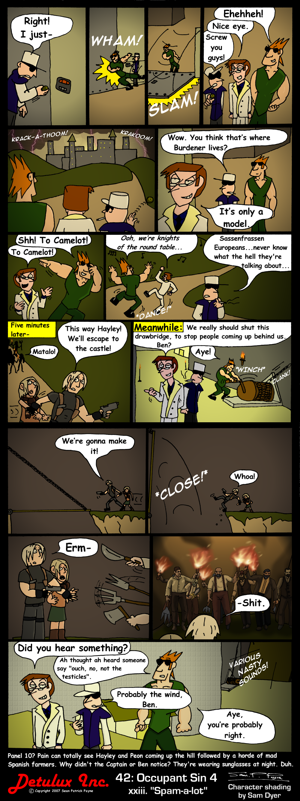 42: Occupant Sin 4 - xxiii. Spam-a-lot