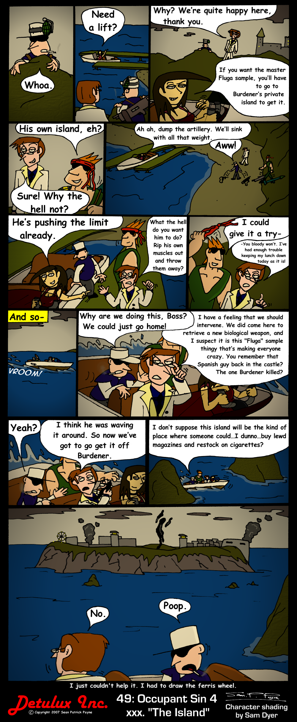 49: Occupant Sin 4 - xxx. The Island