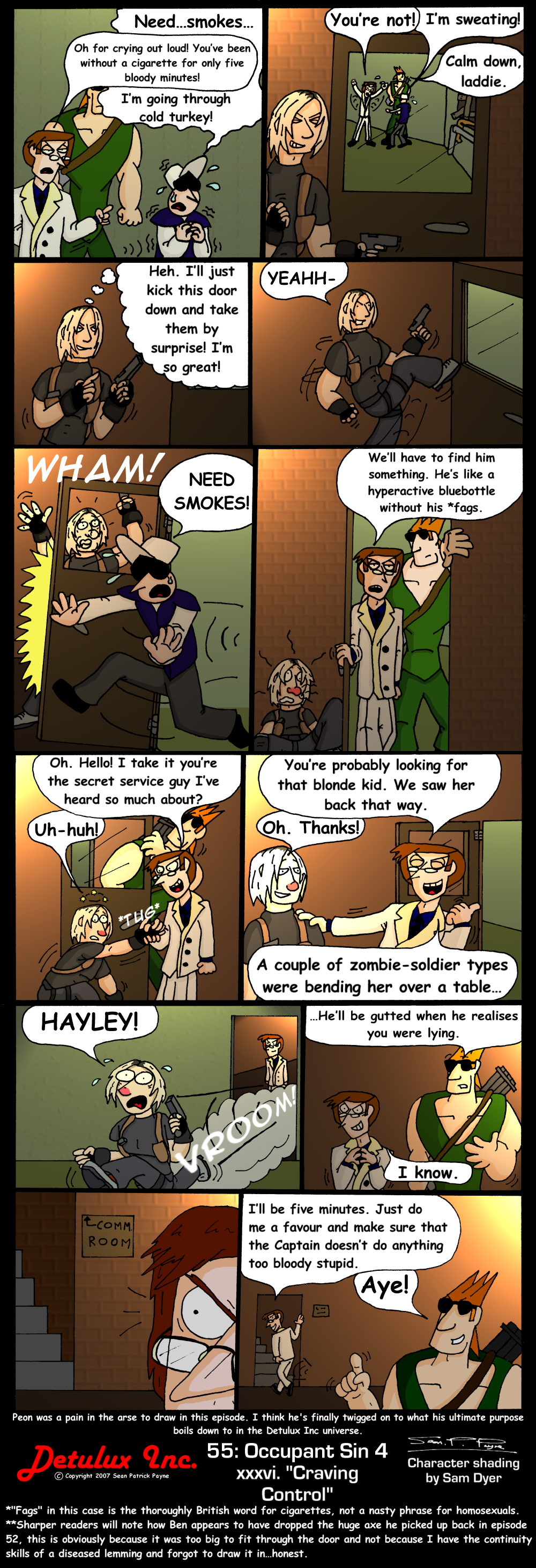 55: Occupant Sin 4 - xxxvi. Craving Control