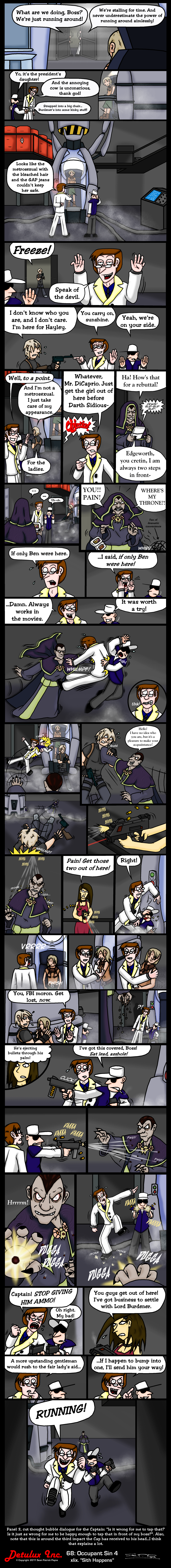 68: Occupant Sin 4 - xlix. Sith Happens