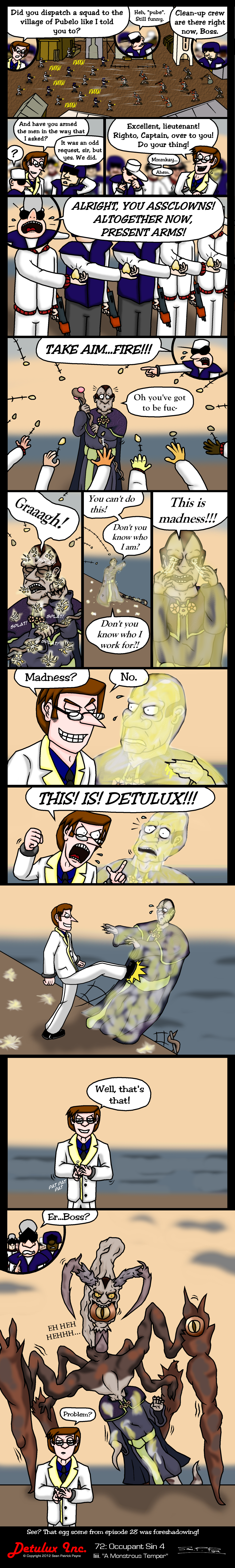 72: Occupant Sin 4 - liii. A Monstrous Temper