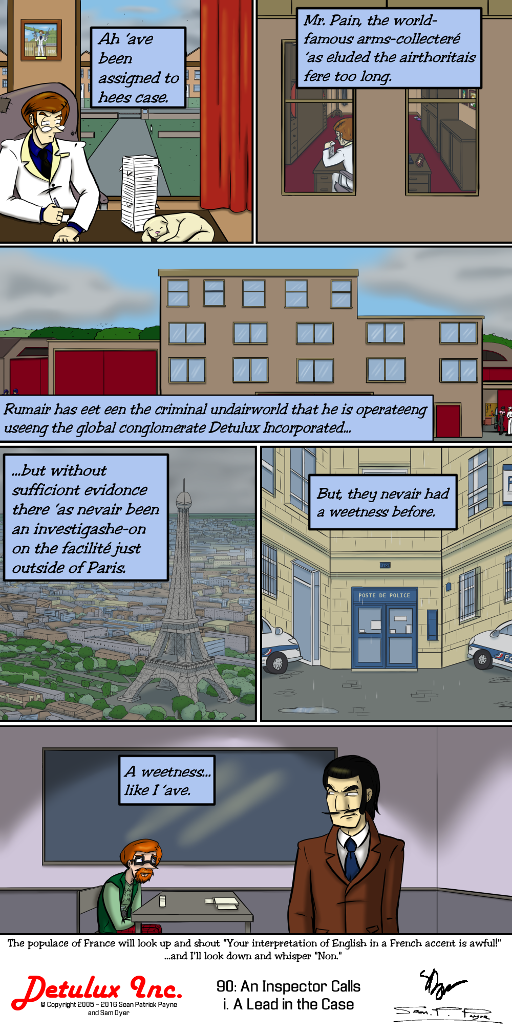 90: An Inspector Calls - i. A Lead in the Case