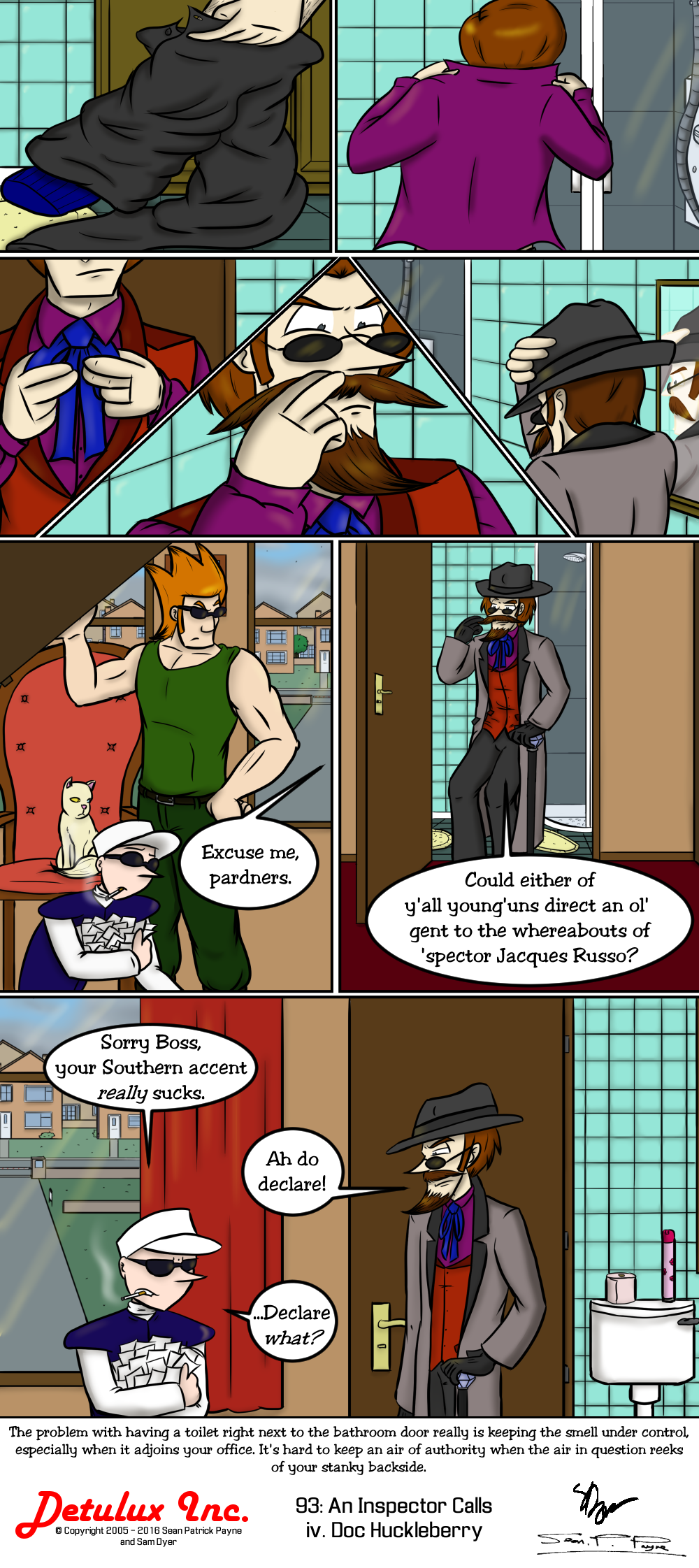 93: An Inspector Calls - iv. Doc Huckleberry