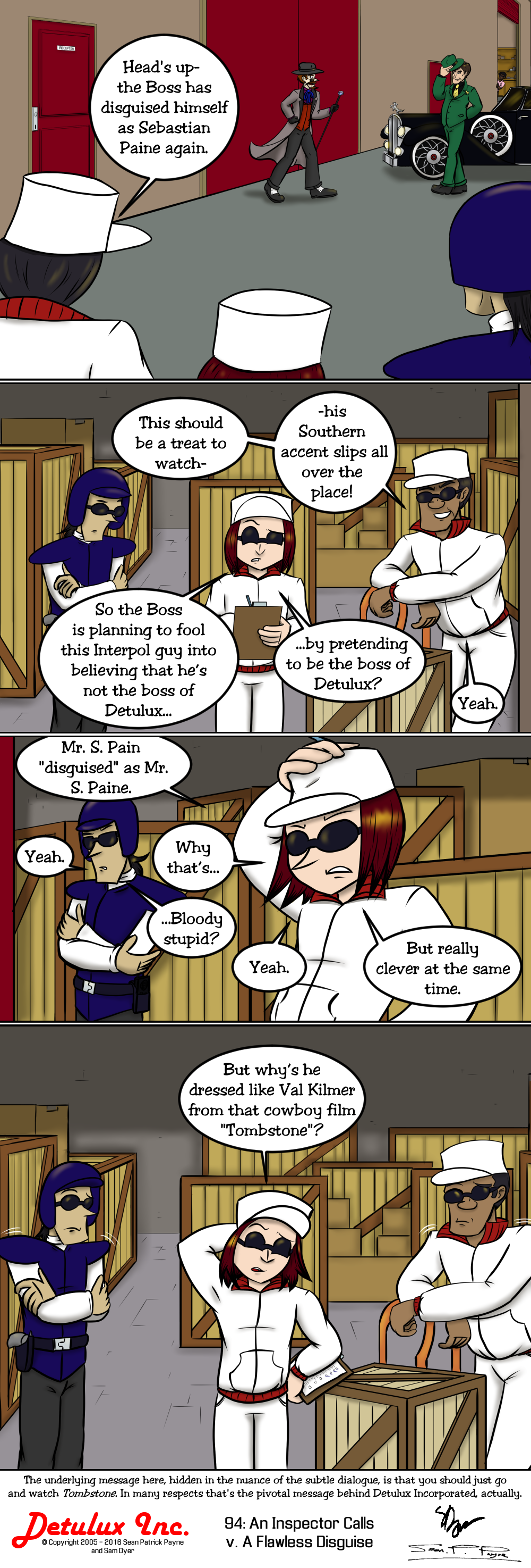 94: An Inspector Calls - v. A Flawless Disguise