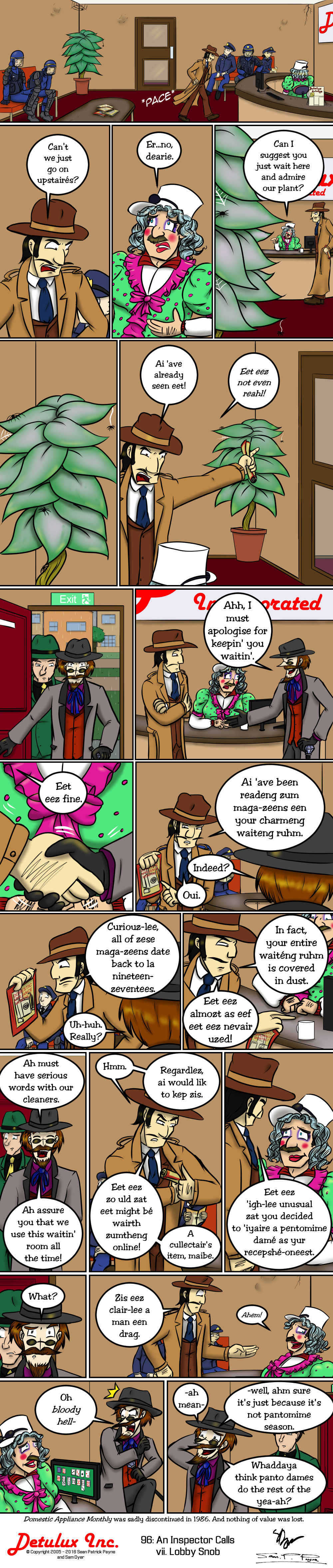 96: An Inspector Calls - vii. Lobby Snob