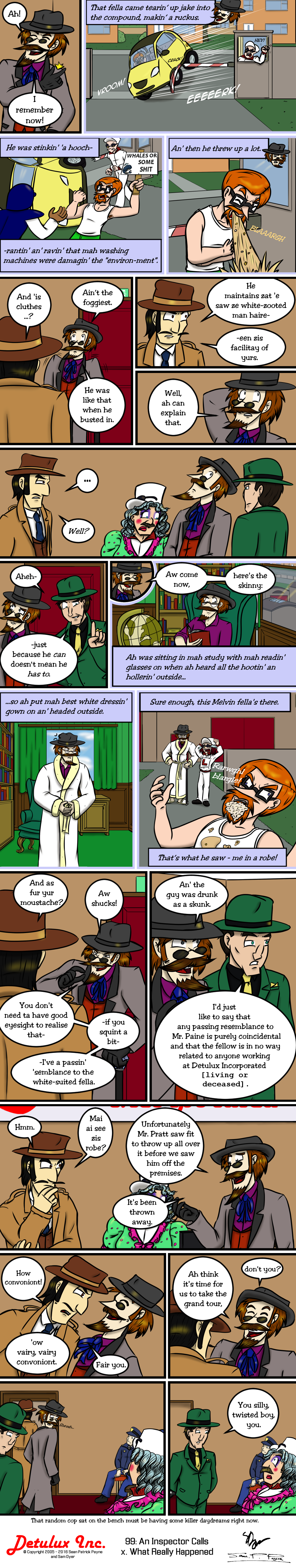 99: An Inspector Calls - x. What Really Happened